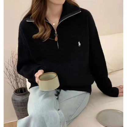 LP | MW - Confortevole maglione con zip