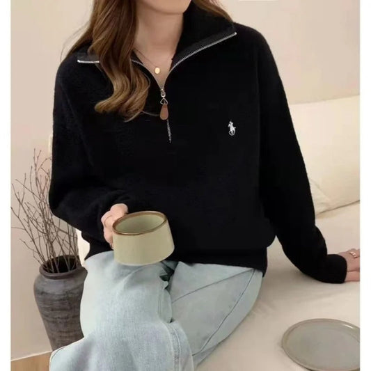 LP | MW - Confortevole maglione con zip