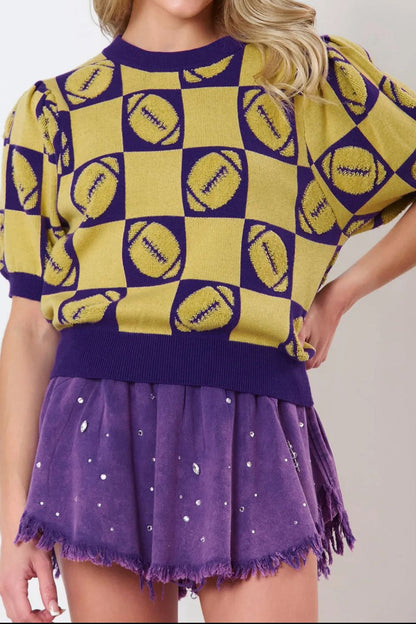 Maglione dal design classico