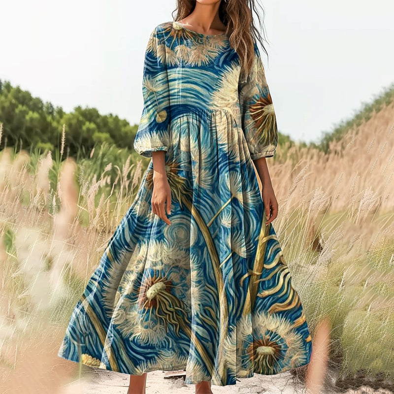 Vestito dal design curato