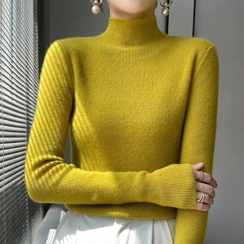 Maglione dal design curato