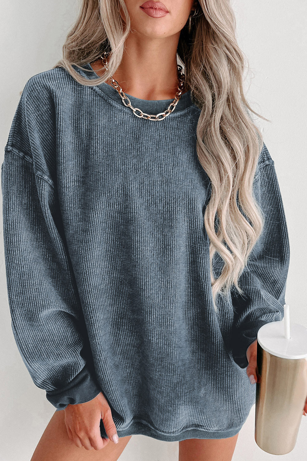 Maglione dal design curato