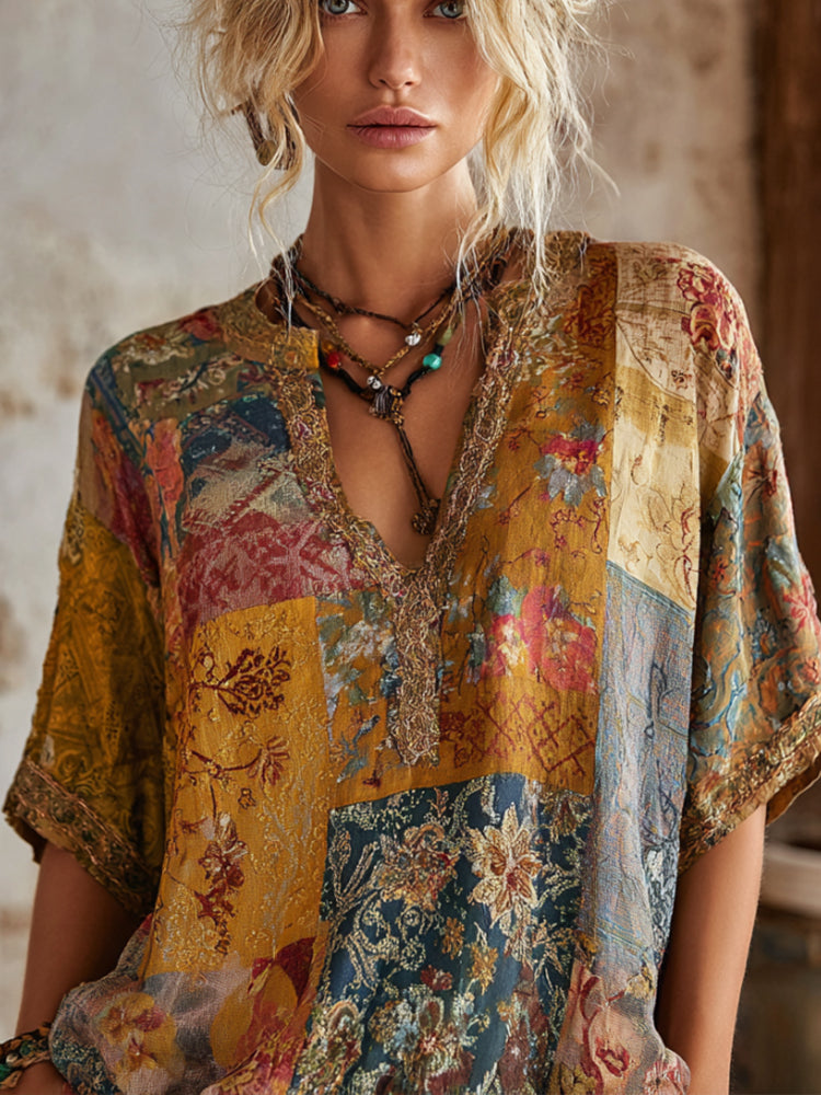 Camicia in stile vintage senza tempo