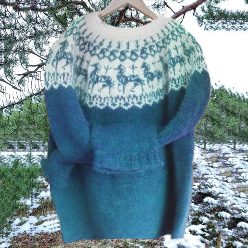 Maglione in stile vintage senza tempo
