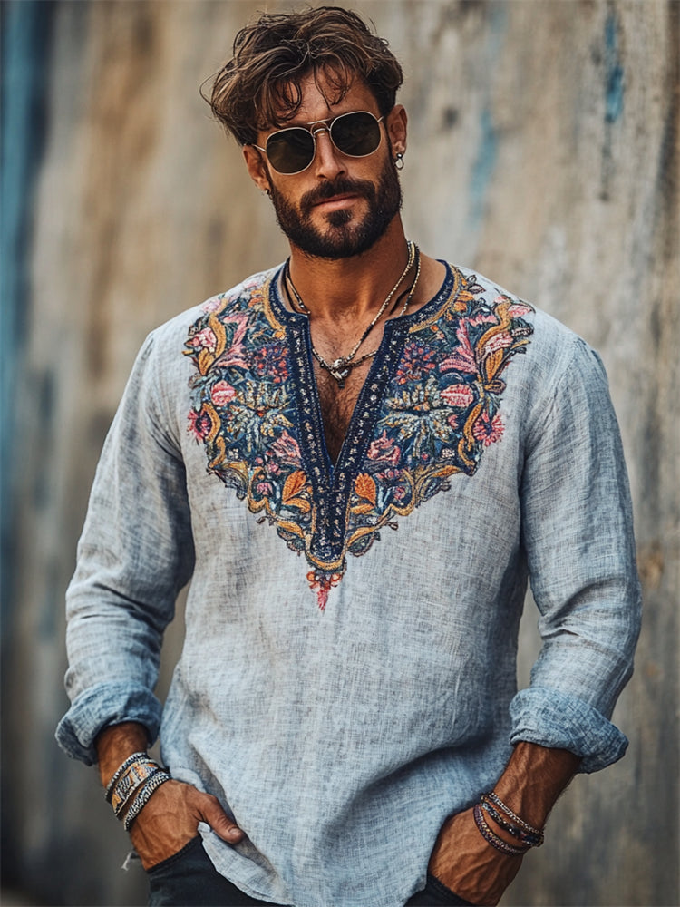 Camicia dal design curato
