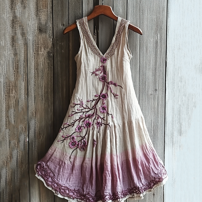 Vestito dal design curato