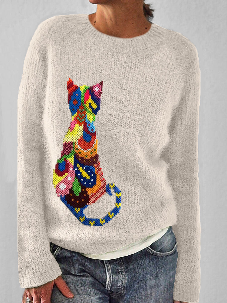 Maglione in stile vintage senza tempo