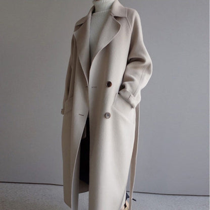 JO | Cappotto lungo in lana da donna