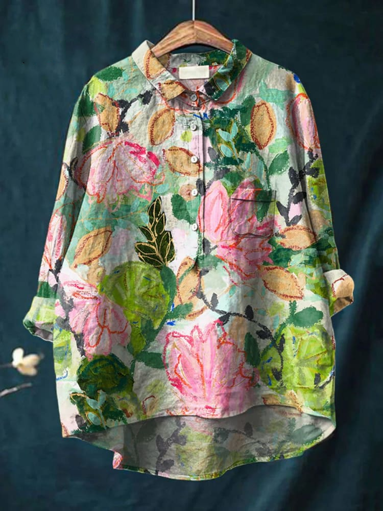 Camicia in stile vintage senza tempo