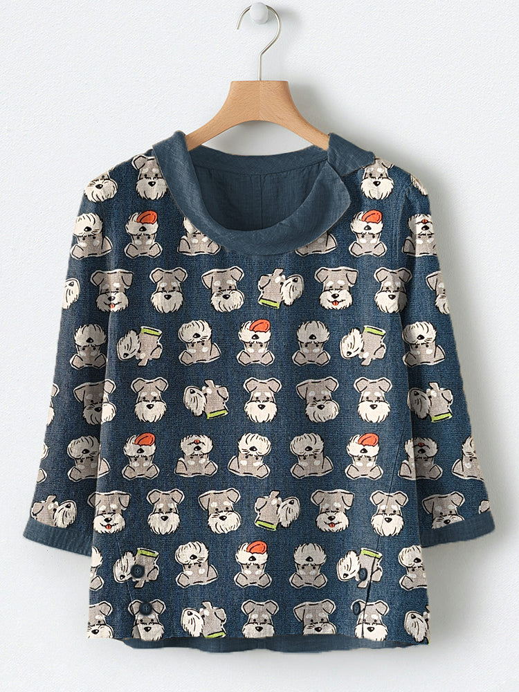 Camicia dal design curato