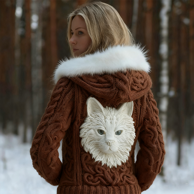 Maglione dal design curato