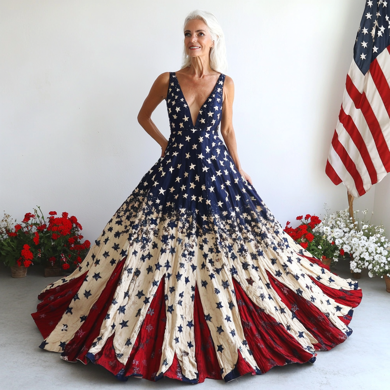 Vestito dal design curato