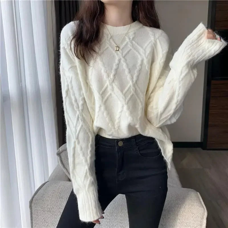 Maglione dal design curato