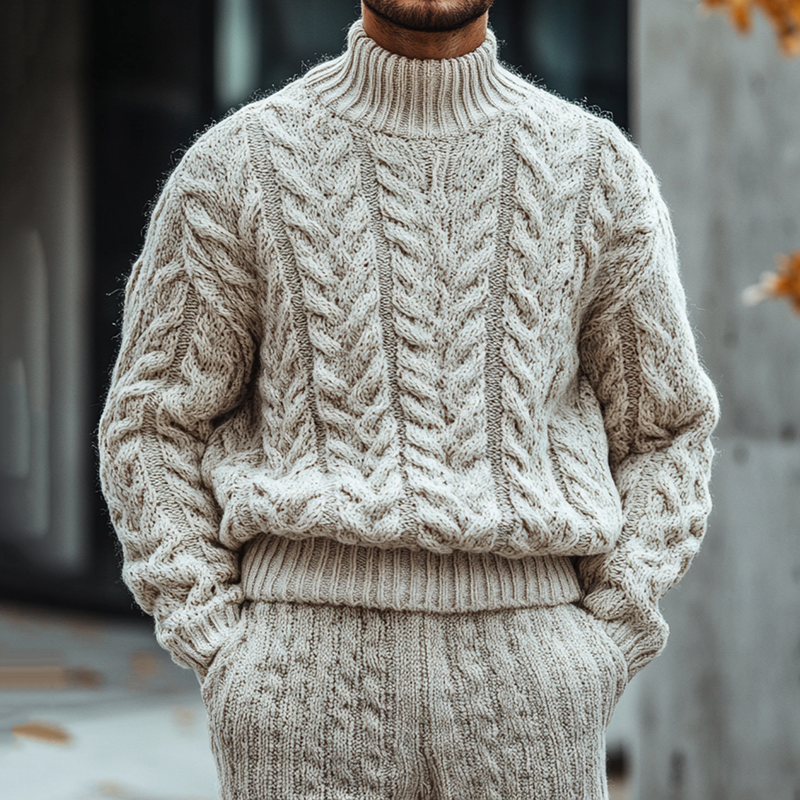 Maglione dal design curato