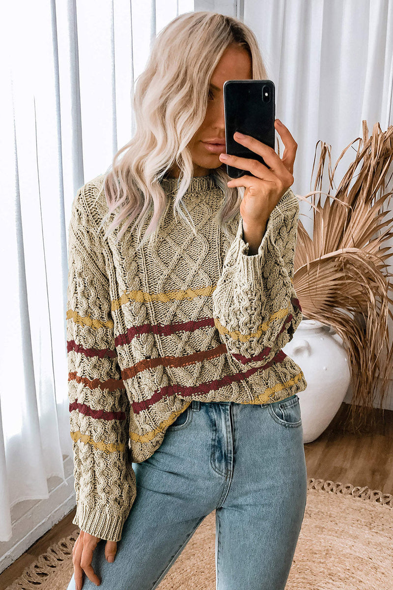 Maglione in stile vintage senza tempo