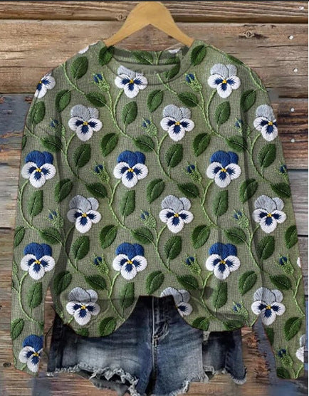 Maglione in stile vintage senza tempo