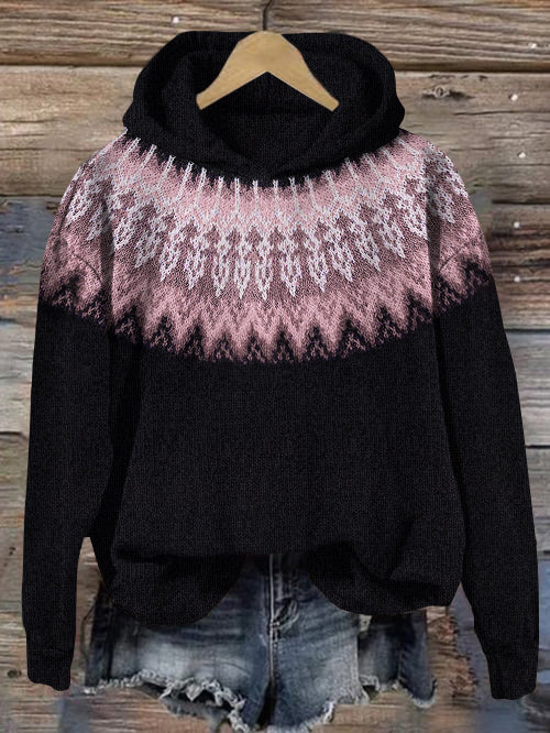 Maglione dal design curato