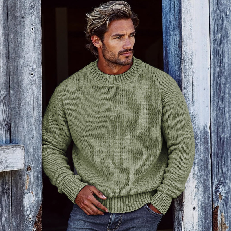 Maglione dal design curato