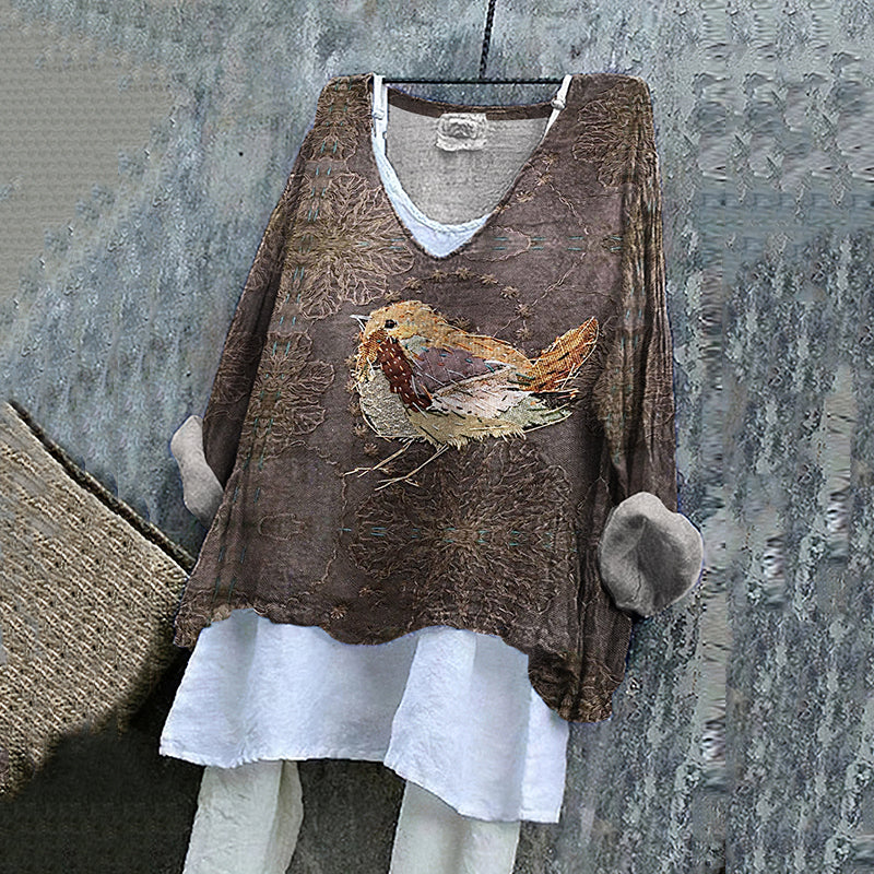 Camicia in stile vintage senza tempo
