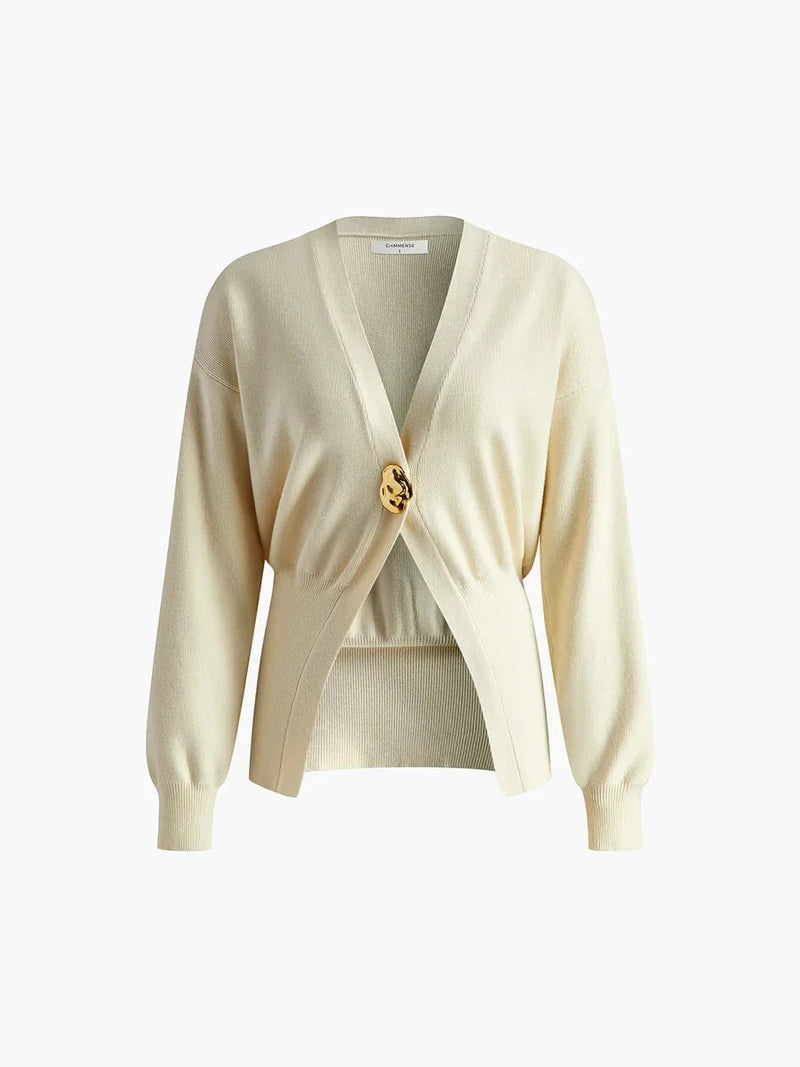 Maglione dal design curato