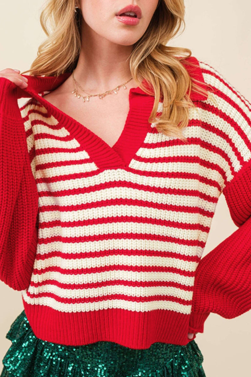 Maglione dal design curato