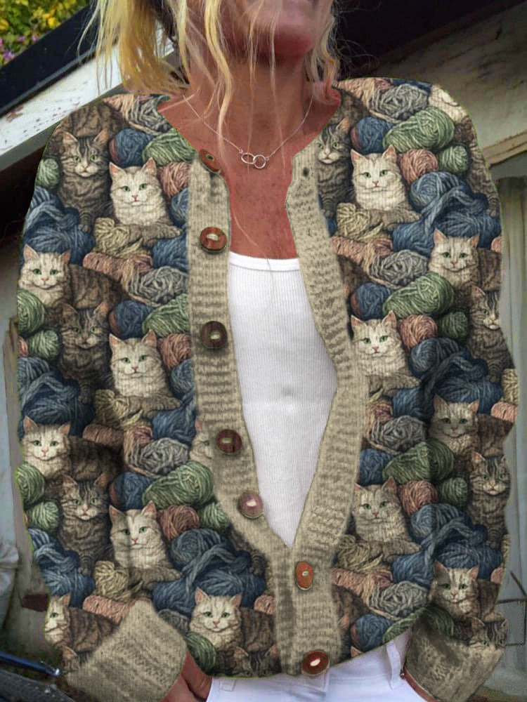 Cardigan dal design raffinato