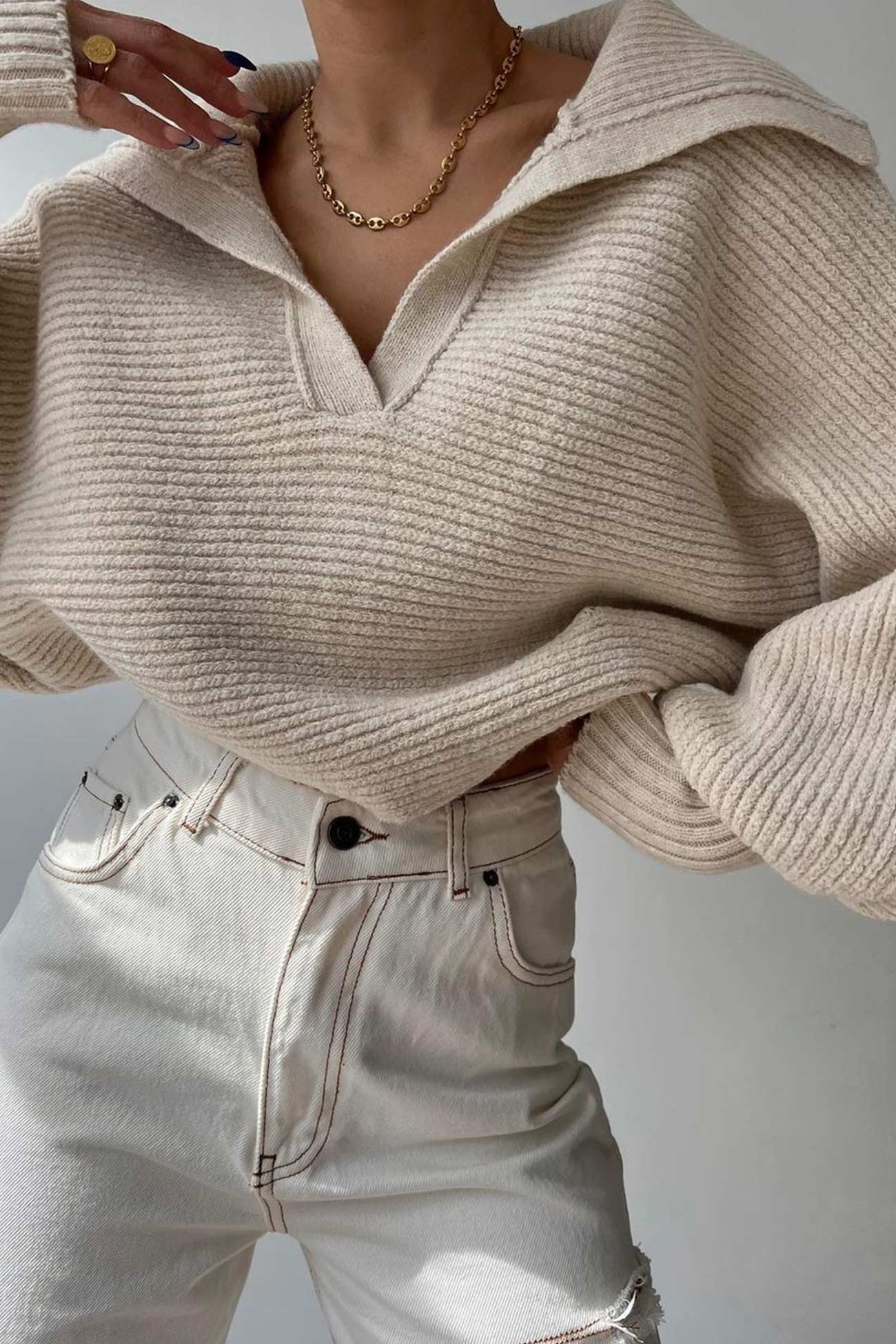 Maglione splendidamente realizzato