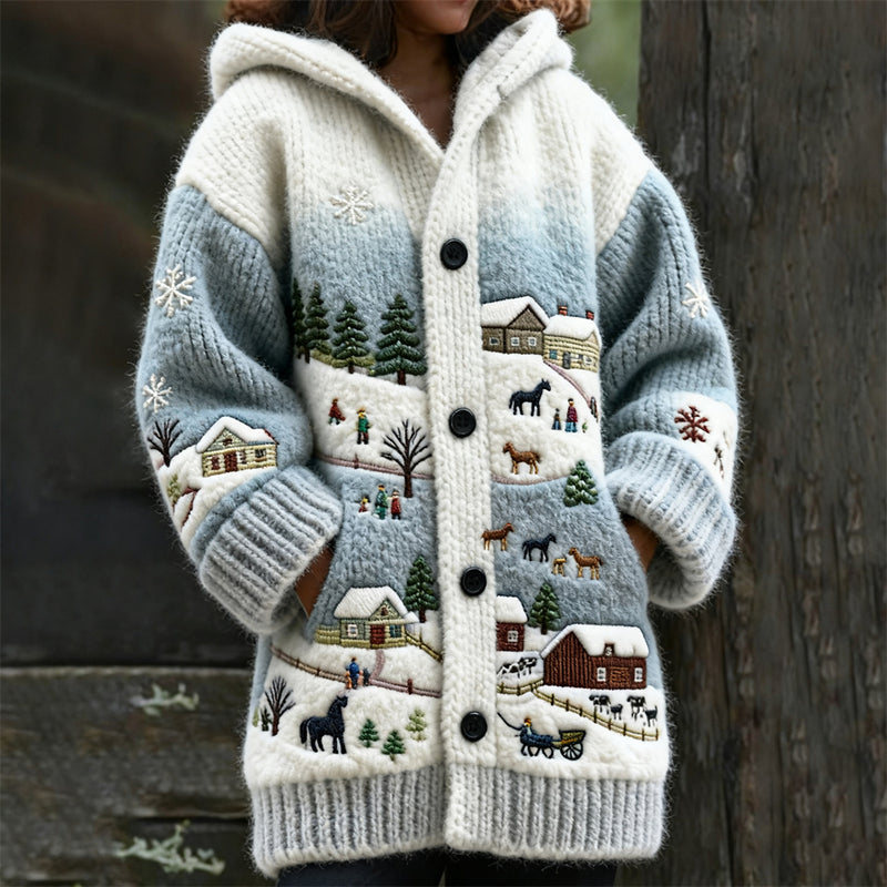 Cardigan dal design curato
