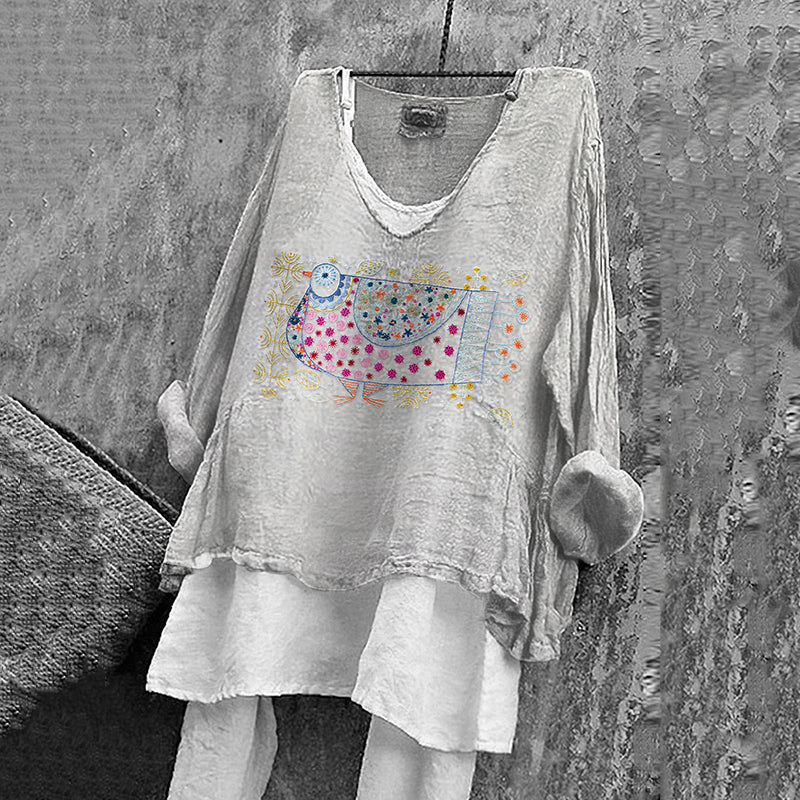 Camicia ispirato al vintage