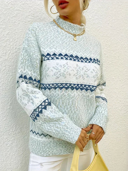 Maglione dal design curato