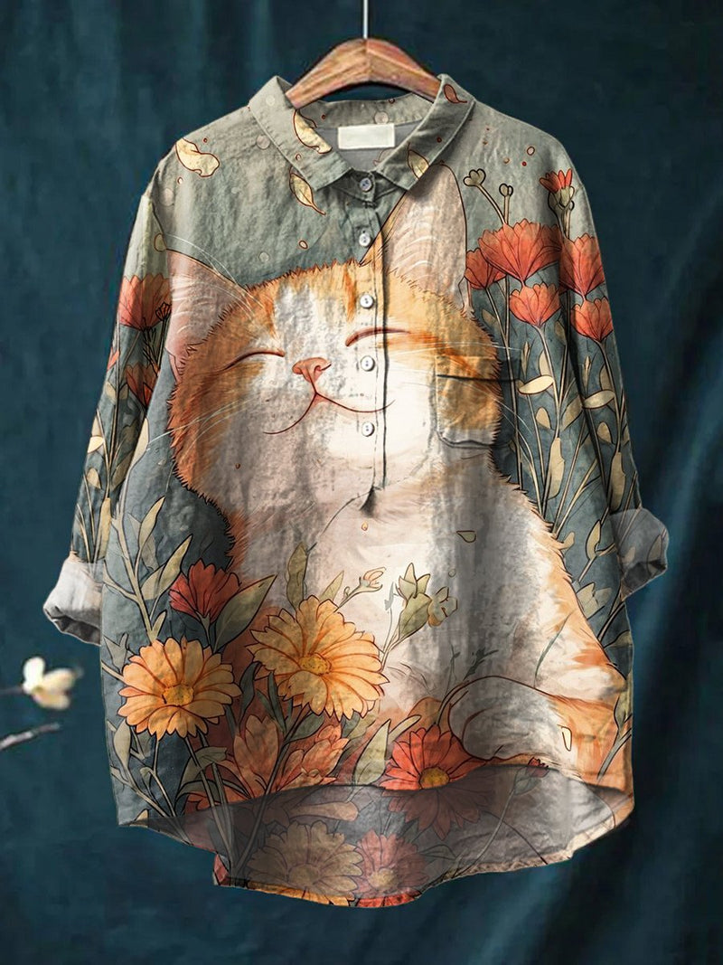 Camicia in stile vintage senza tempo