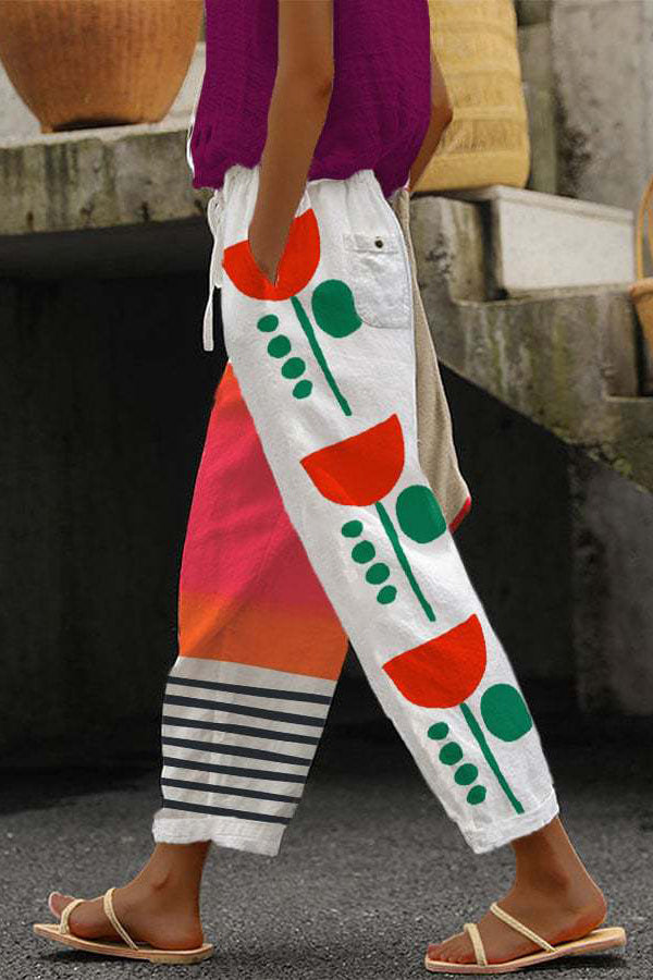 ER | Pantaloni aderenti e ariosi