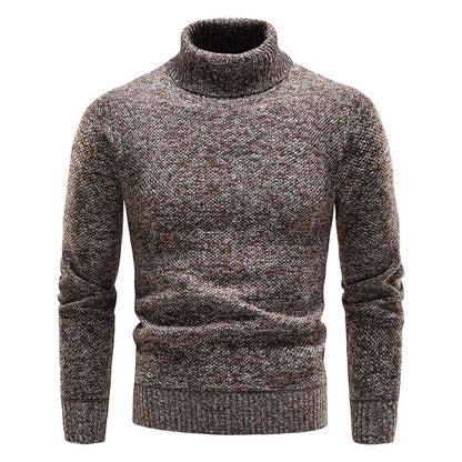 Men's Turtleneck Casual Pullover Sweater elevenforest