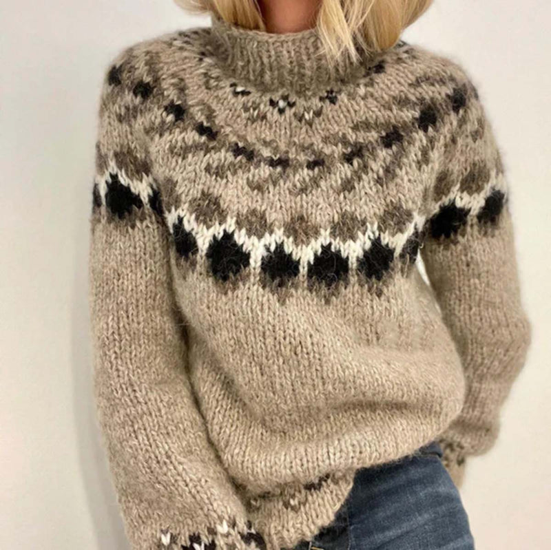 Maglione dal design curato