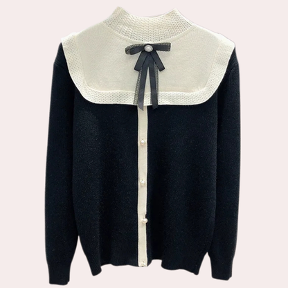 Maglione dal design curato