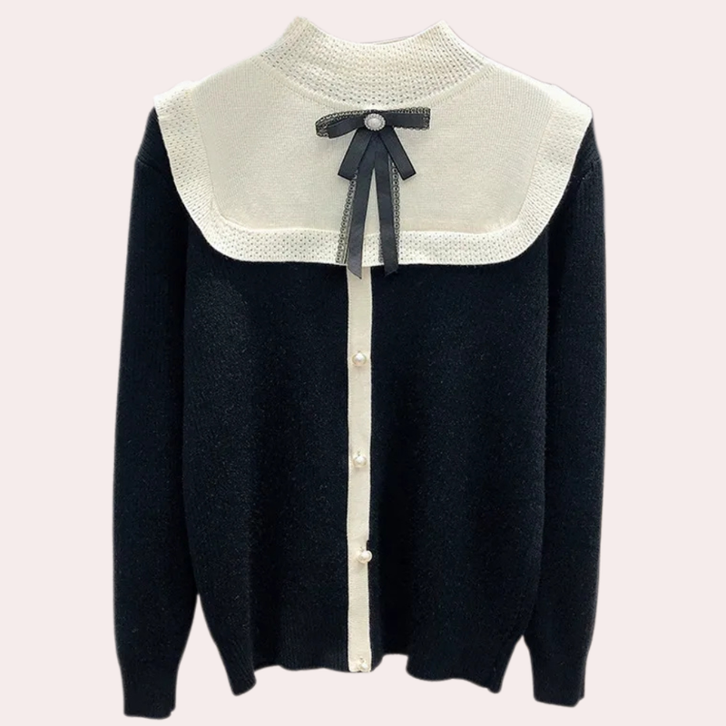 Maglione dal design curato