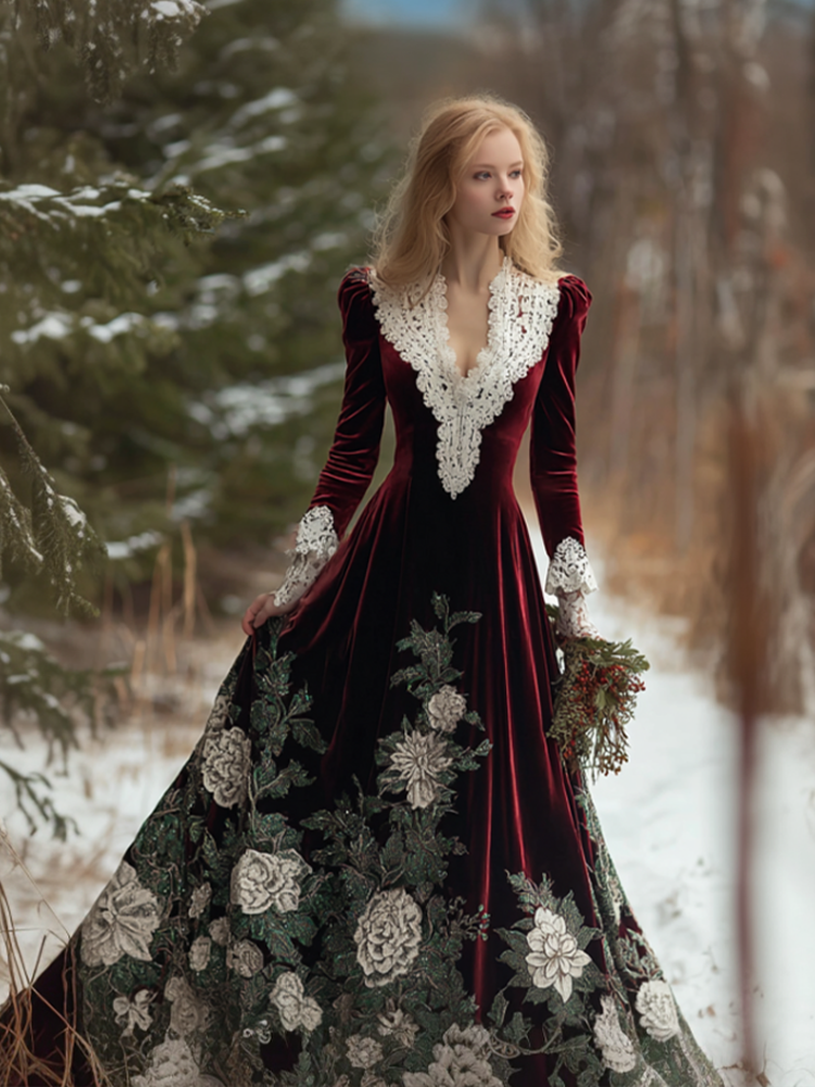 Vestito ispirato al vintage