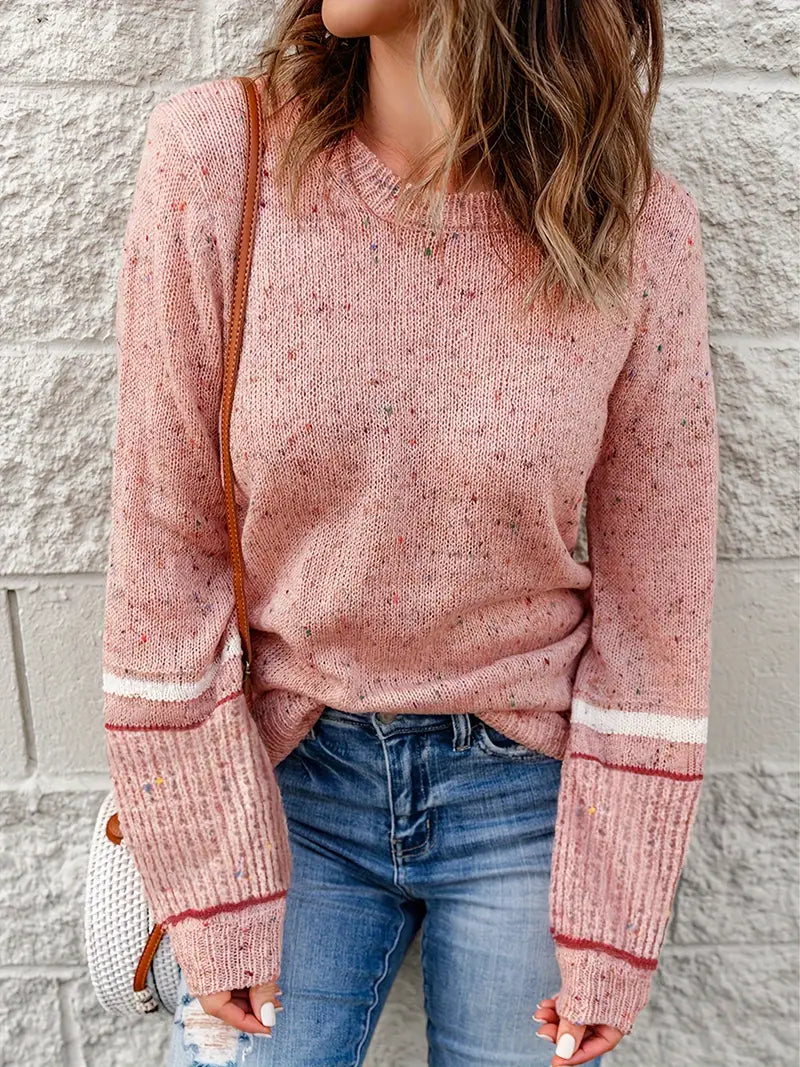 Maglione dal design curato