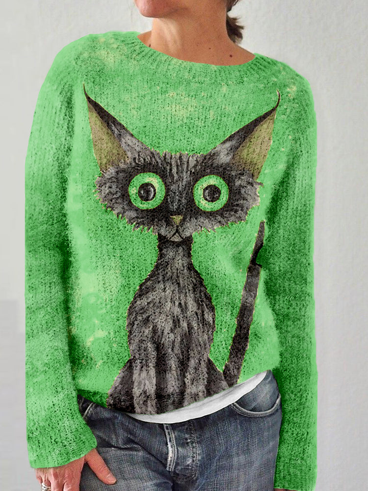 Maglione in stile vintage senza tempo