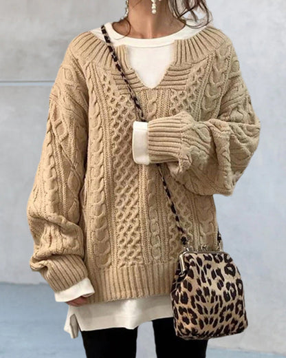 Maglione dal design raffinato