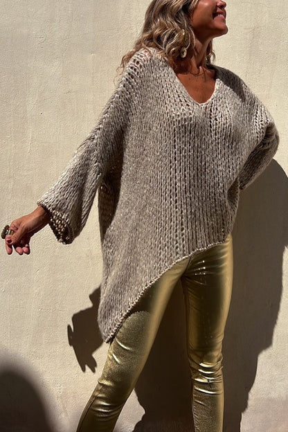 Maglione dal design curato