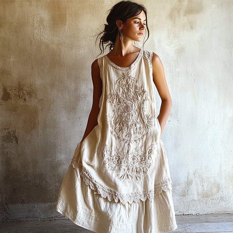 Vestito dal design curato