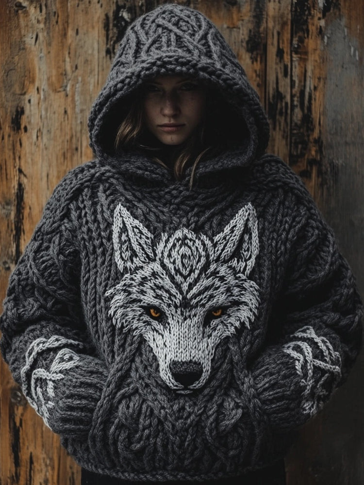 Maglione dal design curato