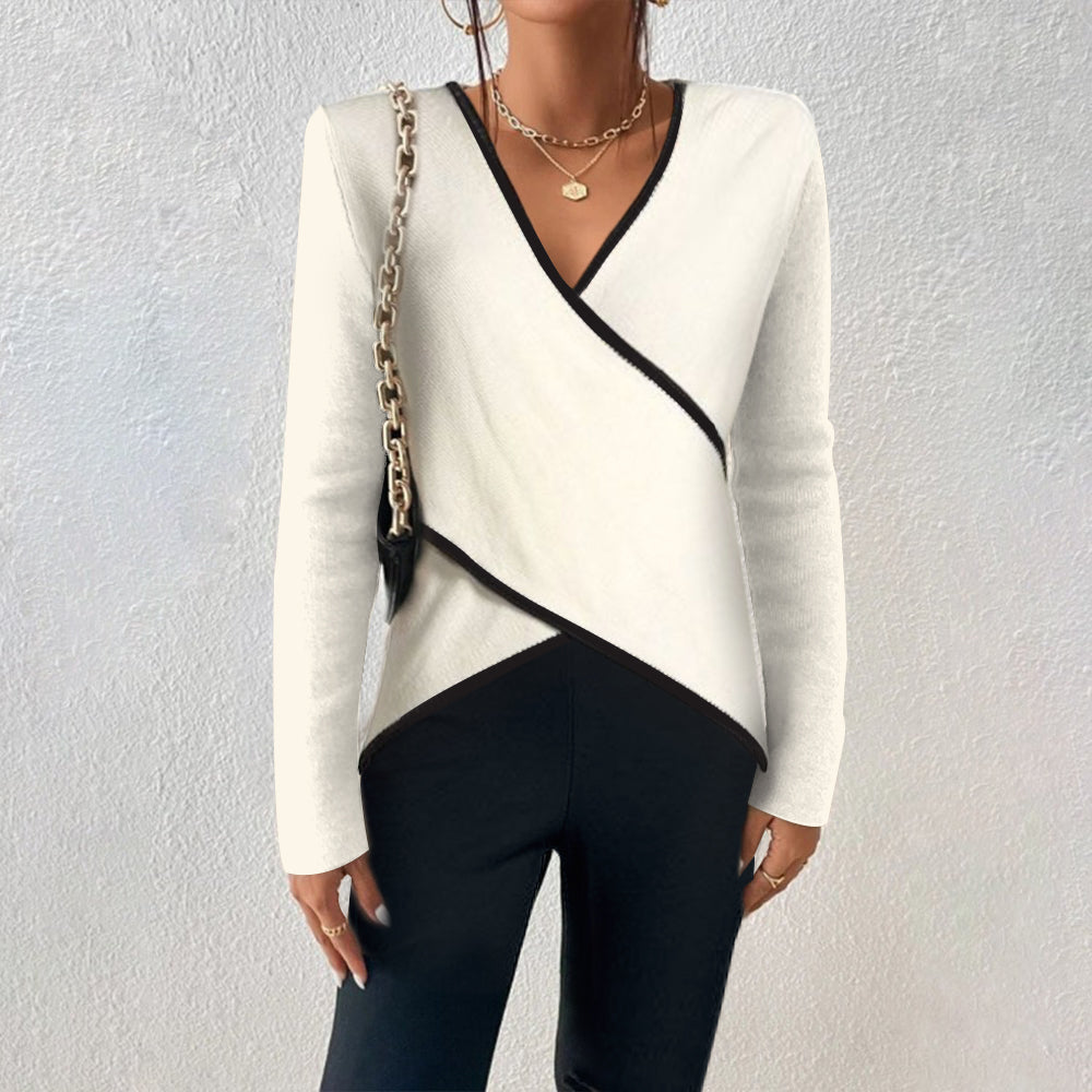 Inés® | Elegant V-neck sweater