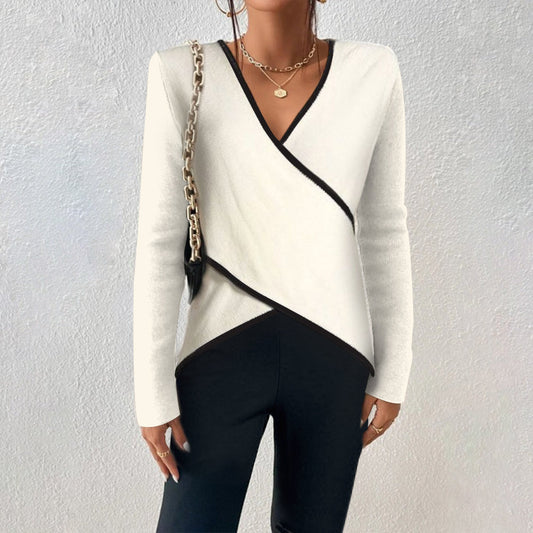 Inés® | Elegant V-neck sweater