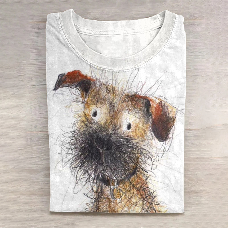 Maglietta dal design curato