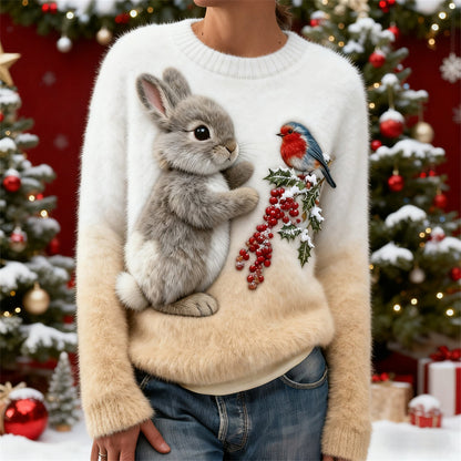 Maglione dal design curato
