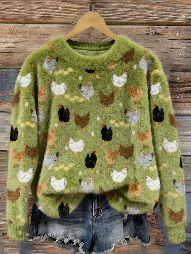 Maglione in stile vintage senza tempo