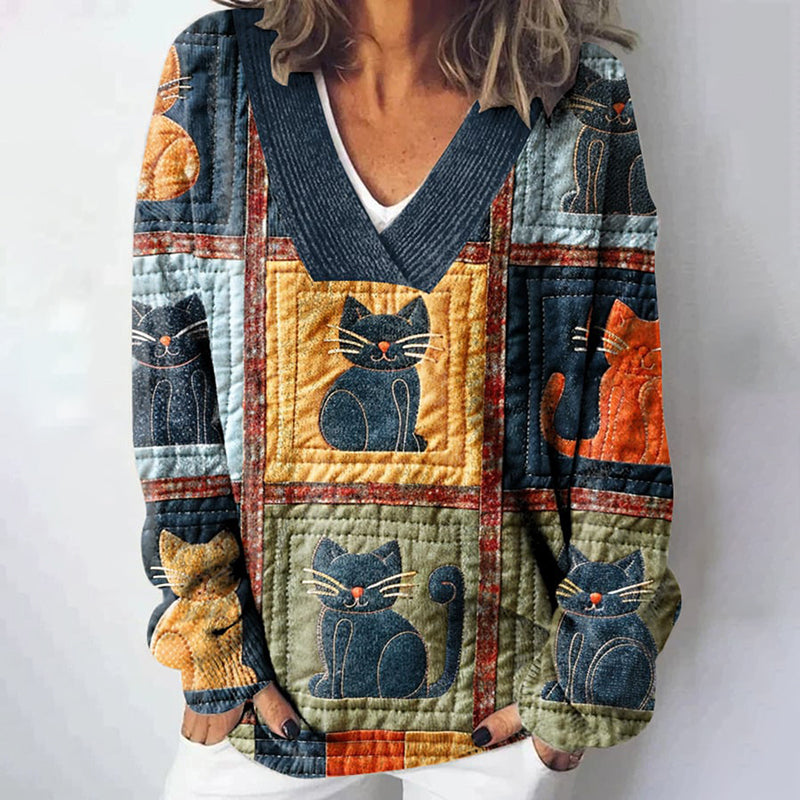 Maglione in stile vintage senza tempo