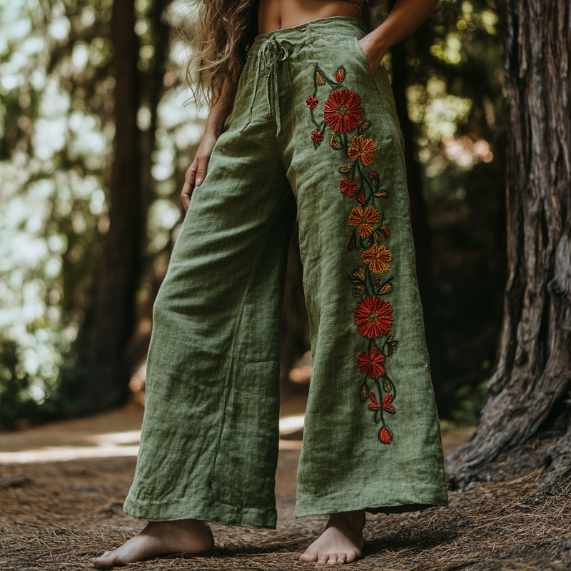 Pantaloni ispirato al vintage